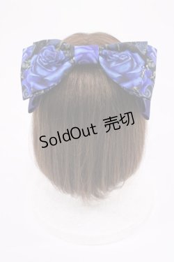 画像1: Enchantlic Enchantilly / 幻影薔薇城〜コウモリ公爵からの招待状〜リボンコーム  青い夜 H-25-12-01-1039-LO-AC-NS-ZH