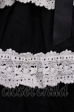 画像5: BABY,THE STARS SHINE BRIGHT / Romantic Dream Roseジャンパースカート Free ブラック/オフ白 H-25-12-01-1002-BA-OP-NS-ZH