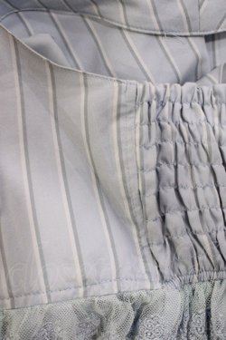 画像3: axes femme / フロッキーptレジメ柄ワンピース(Disney) M サックス H-25-12-01-1004-AX-OP-NS-ZH