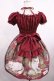 画像3: Enchantlic Enchantilly / Queen Cat〜秘密の書斎〜ワンピース Free ワイン H-25-12-01-1005-LO-OP-NS-ZH (3)