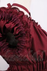 画像5: Enchantlic Enchantilly / Queen Cat〜秘密の書斎〜ワンピース Free ワイン H-25-12-01-1005-LO-OP-NS-ZH (5)