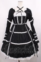 BABY,THE STARS SHINE BRIGHT / はわせドールワンピース&ヘッドドレスセット Free ブラック/オフ H-25-12-01-1006-BA-OP-NS-ZH