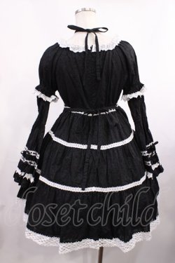 画像3: BABY,THE STARS SHINE BRIGHT / はわせドールワンピース&ヘッドドレスセット Free ブラック/オフ H-25-12-01-1006-BA-OP-NS-ZH