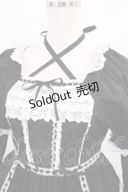 画像5: BABY,THE STARS SHINE BRIGHT / はわせドールワンピース&ヘッドドレスセット Free ブラック/オフ H-25-12-01-1006-BA-OP-NS-ZH