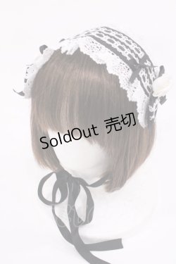 画像6: BABY,THE STARS SHINE BRIGHT / はわせドールワンピース&ヘッドドレスセット Free ブラック/オフ H-25-12-01-1006-BA-OP-NS-ZH