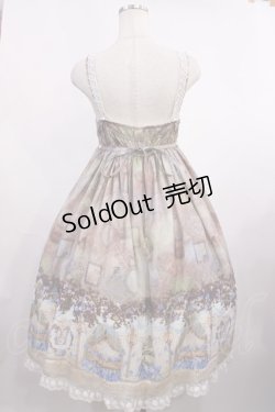 画像3: ALICE and the PIRATES / 天使の棲む森柄ジャンパースカートII Free サックス H-25-12-01-1001-PA-OP-NS-ZH