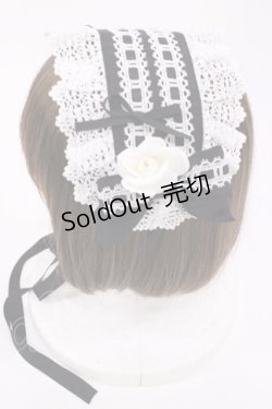 画像7: BABY,THE STARS SHINE BRIGHT / はわせドールワンピース&ヘッドドレスセット Free ブラック/オフ H-25-12-01-1006-BA-OP-NS-ZH