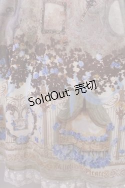 画像4: ALICE and the PIRATES / 天使の棲む森柄ジャンパースカートII Free サックス H-25-12-01-1001-PA-OP-NS-ZH