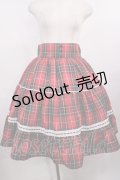 Eri Aino's collaboration / シャーロットの水曜日 フリルフレアスカート L レッド H-25-12-01-1011-LO-TO-NS-ZH