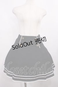 Innocent World / プリーツラインスカート S ブラック H-25-12-01-1012-IW-SK-NS-ZH