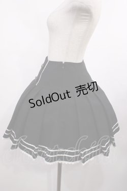 画像2: Innocent World / プリーツラインスカート S ブラック H-25-12-01-1012-IW-SK-NS-ZH