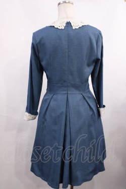 画像2: an another angelus / カットワークレースクレリックワンピース Free Blue H-25-12-01-1015-CA-OP-NS-ZH