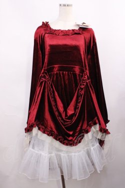 画像3: Virally / hsベロア2WAYワンピース 4L ワイン H-25-12-01-1017-LO-OP-NS-ZH