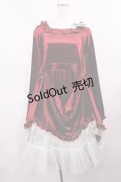 画像3: Virally / hsベロア2WAYワンピース 4L ワイン H-25-12-01-1017-LO-OP-NS-ZH