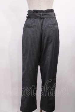 画像2: an another angelus / レリーフバックルベルトテーパードパンツ Free GRAY×WH H-25-12-01-1020-CA-PA-NS-ZH