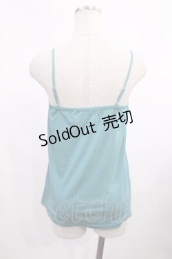 画像2: axes femme / リボンキャミソール M グリーン H-25-12-01-1021-AX-TO-NS-ZH