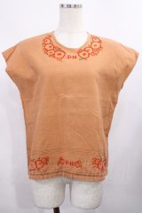 PINK HOUSE / 刺繍ブラウス Free オレンジ H-25-12-01-1022-LO-BL-NS-ZH