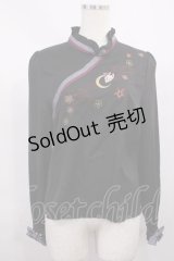 Amavel / 和風ブラウス Free ブラック H-25-12-01-1024-CA-BL-NS-ZH