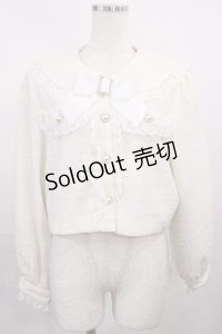 Honey Cinnamon / レースフリルツイードジャケット Free アイボリー H-25-12-01-1027-LO-JA-NS-ZH