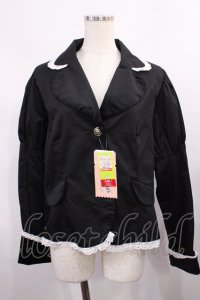 Eri Aino's collaboration / シャーロットの水曜日 ジャケット 4L ブラック H-25-12-01-1029-LO-JA-NS-ZH