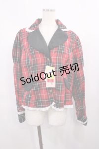 Eri Aino's collaboration / シャーロットの水曜日 ジャケット 4L レッド H-25-12-01-1030-LO-JA-NS-ZH