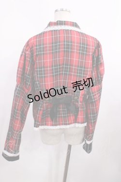 画像2: Eri Aino's collaboration / シャーロットの水曜日 ジャケット 4L レッド H-25-12-01-1030-LO-JA-NS-ZH