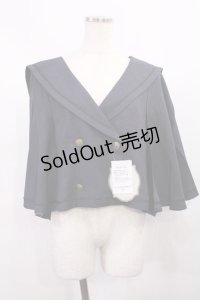 Kurumi Collaboration / マリンアカデミアケープ 4L ネイビー H-25-12-01-1031-LO-JA-NS-ZH