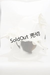 Hoshibako Works / レディ・ナイトメアボーダーハット  ホワイト H-25-12-01-002-LO-AC-NS-ZH