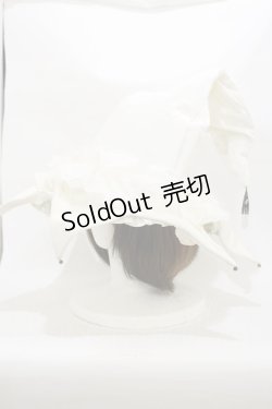 画像1: Hoshibako Works / レディ・ナイトメアボーダーハット  ホワイト H-25-12-01-002-LO-AC-NS-ZH