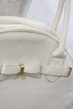 画像2: m petit by misako / AMサークルリボントート  オフ H-25-12-01-013-LO-BG-NS-ZH