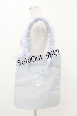 画像1: サンリオ / シナモロールフリルトート  サックス H-25-12-01-019-EL-BG-NS-ZH