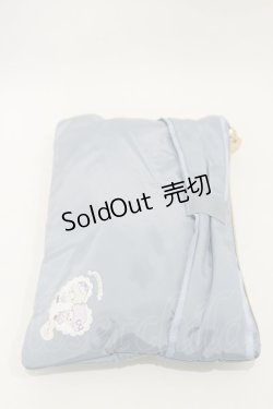 画像2: m petit by misako / サンリオキャラクターズコラボポーチ付きエコバッグ  サックス H-25-12-01-020-LO-BG-NS-ZH