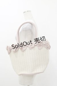 m petit by misako / AMリボンツキカゴTT  ピンク H-25-12-01-028-LO-BG-NS-ZH