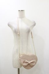 m petit by misako / AMハートリボンSLD  ピンク H-25-12-01-030-LO-BG-NS-ZH