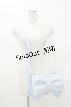 画像1: To Alice / ビッグリボン2wayバッグ  サックス H-25-12-01-037-LO-BG-NS-ZH