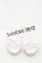 JESUS DIAMANTE / リボンリボンヒール S ピンク H-25-12-01-045-JE-SH-NS-ZH