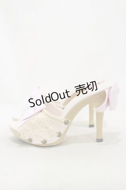 画像2: JESUS DIAMANTE / リボンリボンヒール S ピンク H-25-12-01-045-JE-SH-NS-ZH