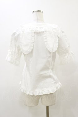 画像2: BABY,THE STARS SHINE BRIGHT / うさくみゃちゃんのSweetStrawberryブラウス Free オフ白 H-25-12-01-048-BA-BL-NS-ZH