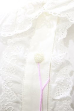 画像4: BABY,THE STARS SHINE BRIGHT / うさくみゃちゃんのSweetStrawberryブラウス Free オフ白 H-25-12-01-048-BA-BL-NS-ZH