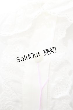 画像4: BABY,THE STARS SHINE BRIGHT / うさくみゃちゃんのSweetStrawberryブラウス Free オフ白 H-25-12-01-048-BA-BL-NS-ZH