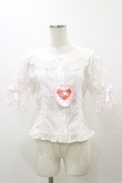 画像1: BABY,THE STARS SHINE BRIGHT / うさみみ5分袖ブラウス Free ピンク H-25-12-01-049-BA-BL-NS-ZH