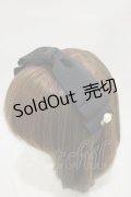m petit by misako / NINA'sコラボ AM*NIリボンカチューシャ  ブラック H-25-12-02-001-LO-AC-NS-ZH