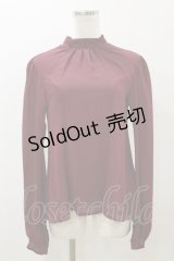 Victorian maiden / ロイヤルレーススタンドカラーブラウス Free ボルドー H-25-12-02-058-CL-BL-NS-ZH