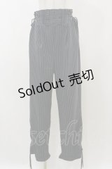 axes femme / ハイウエストストライプパンツ Free ネイビ H-25-12-02-060-AX-PA-NS-ZH