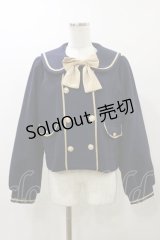 Amavel / academicセーラーショートコート Free ネイビー H-25-12-02-067-CA-JA-NS-ZH
