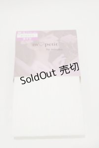 m petit by misako / AMタテレースアミタイツ  ホワイト H-25-12-02-012-LO-ZA-NS-ZH