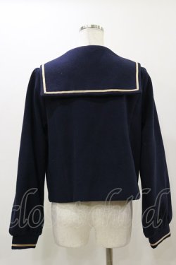 画像2: Amavel / academicセーラーショートコート Free ネイビー H-25-12-02-067-CA-JA-NS-ZH