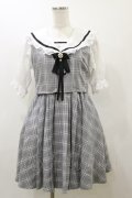 Rojita / レーススリーブセーラーカラーワンピース Free グレー H-25-12-02-071-LO-OP-NS-ZH