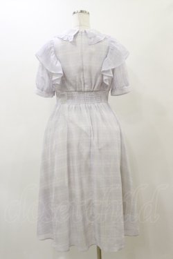 画像2: evelyn / シアーチェックワンピース Free ラベンダー H-25-12-02-072-LO-OP-NS-ZH