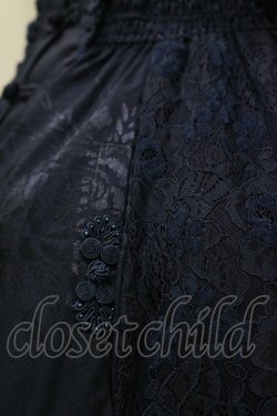 画像4: Hoshibako Works / 藤花集 ジゴスリーブワンピース M ネイビー H-25-12-02-073-LO-OP-NS-ZH